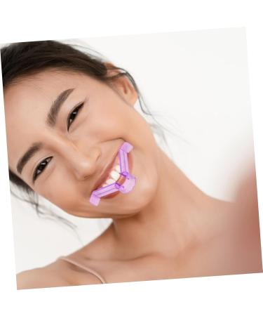 Gogogmee Lip Muscle Trainer Mouth Mouth Trainer Lip Exerciser Lip Trainer Face Exerciser Lift Mouth Tightener Slimming Exerciser Muscle Tightening Face Exerciser 9.30X7.70X1.50CM Purple - Buy Online on SooperMarket.com
