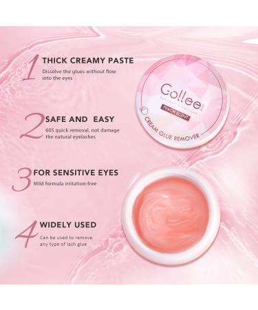 15g Eyelash Extensions Remover - Quick & Damage-Free Removal | Dissolve Lash Adhesive in 1-2 Minutes (Peach) - Buy Online on SooperMarket.com