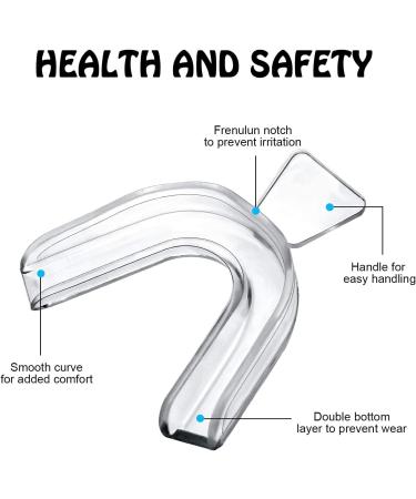 8 Pieces Teeth Whitening Mouth Trays Thermoplastic Teeth Trays Thermoforming Teeth Guards Mould Dental Oral Care Kit for Teeth Whitening Teeth Bleaching Teeth Grinding Teeth Protecting - Buy Online on SooperMarket.com