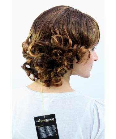 WIG ME UP 2001-30H144 Brown Curly Short Wig - Romantic Look | International Shipping Available - Buy Online on SooperMarket.com
