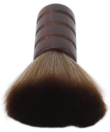 Hair Cutting Neck Dust Brush with Nylon Hair Wooden Handle for Home Salon Barber Dust Cleaning Brush for Face Neck Hair - Buy Online on SooperMarket.com