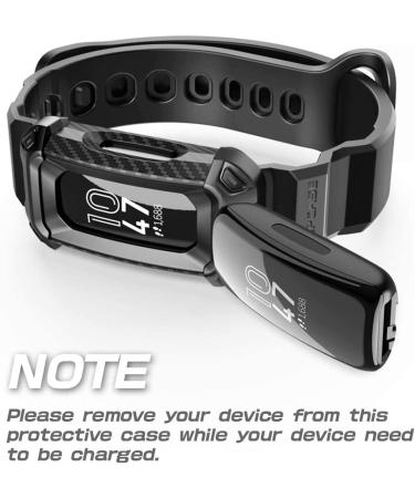 SUPCASE Unicorn Beetle Pro Series Design for Fitbit Inspire 2  Replacement Bands with Built-in Rugged Protective Case (Black) - Buy Online on SooperMarket.com