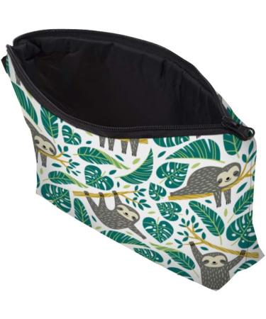 LOOMILOO Cosmetic Bag for Women  Adorable Roomy Makeup Bags Travel Water Resistant Toiletry Bag Accessories Organizer Sloth (Sloth 51476) A:Sloth 51476 - Buy Online on SooperMarket.com