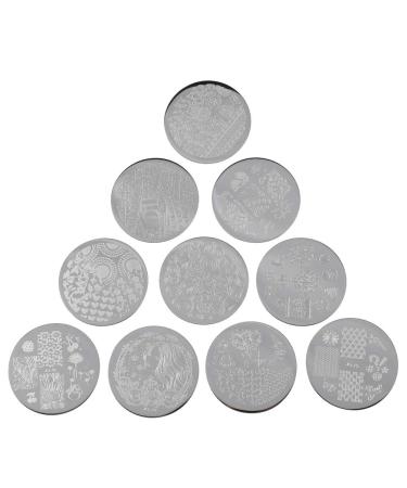 Buy Flower Forest Stamping Plates | Nail Art Tools & Scraper Sets - International Shipping - Buy Online on SooperMarket.com