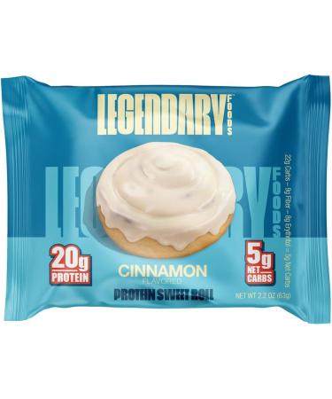 Legendary Foods Sweet Roll Cinnamon 8/box - Buy Online on SooperMarket.com