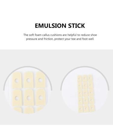U-Shaped Felt Callus Pads - 45Pcs Self Adhesive Corn Cushions for Adults (Style 1) - Size 1 - Buy Online on SooperMarket.com