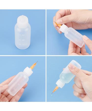 Benecreat 12 Pack 1oz Precision Tip Applicator Bottles Set - DIY Quilling Glue Oiler Bottle with Tips and Caps - Buy Online on SooperMarket.com
