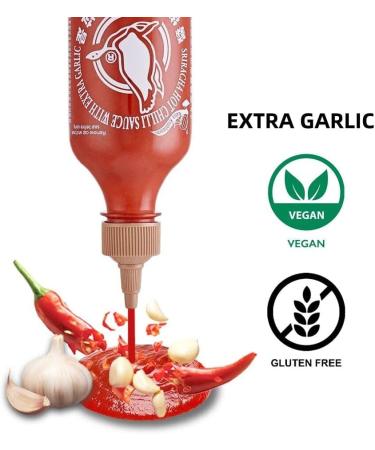 Flying Goose Sriracha Extra Garlic Hot Chilli Sauce 455ml (Pack of 2) by CNMART - Buy Online on SooperMarket.com