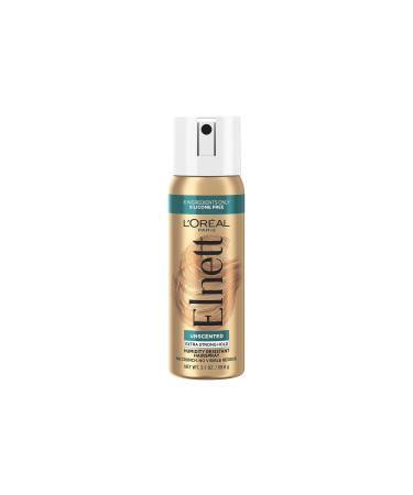 L'Oreal Paris Elnett Hair Care Elnett Satin Extra Strong Hold Hairspray - Unscented Long Lasting + Humidity Resistant Hair Styling Spray 2.2 Oz Unscented 2.2 Ounce (Pack of 1)