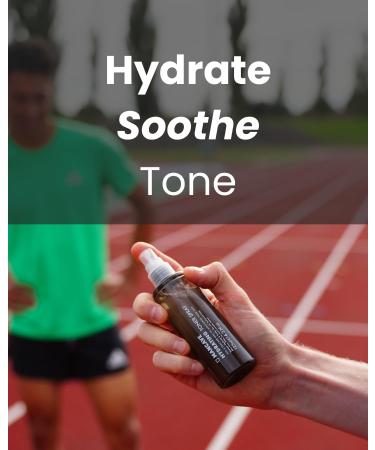 ManCave Hyaluronic Acid Toner Spray 125ml - Moisturize, Tone, and Refresh Skin - Natural Formula with Hyaluronic Acid, Cucumber Extract, Aloe Vera - Vegan - Dermatologically Tested - Buy Online on SooperMarket.com