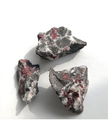 Beautiful Natural Raw Gemstone Rough Crystal Cinnabar Stone 30G-110G 1pc (Color : Burgundy Size : 30G-45G) 30G-45G Burgundy - Buy Online on SooperMarket.com
