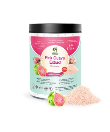 Pink Guava (Psidium guajava) Standardized Extract Powder 200g | Natural Asian Gourmet Standardized Fresh Beverage or Bakery Ingredient Natural Flavor Natural Color