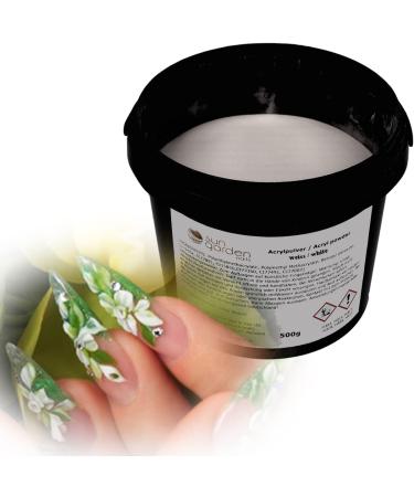 Acrylic Powder White 500g - Premium Nail Design for Acrylic Nails | Nail Modelling & Fingernails - Buy Online on SooperMarket.com