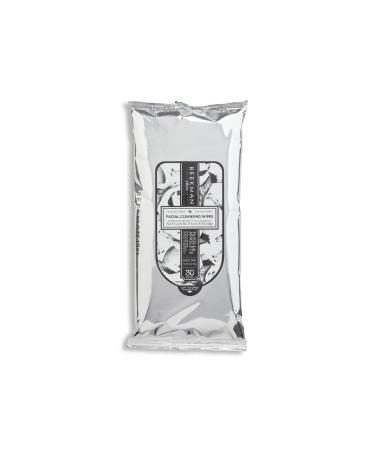 Beekman 1802 Face Wipes - 30 Count - With Goat Milk Aloe Vitamin E & CoQ10 - Alcohol Free Biodegradable & Cruelty Free Vanilla Absolute