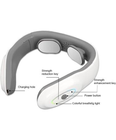 Buy Electric Neck Massage Device - USB 4D Cervical Massager with 6 Modes & 9 Strength Levels for Ultimate Relief - Buy Online on SooperMarket.com