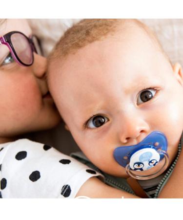 NIP Value Pack Silicone Pacifier Family - Size 3 (18-32 mo) 6-Pack for Boys - BPA Free & Made in Germany - International Shipping Available - Buy Online on SooperMarket.com