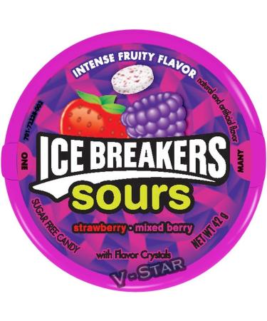 ICE BREAKERS Sugar Free Hard Candy Sweet 4 x 42g (Wild Berry) - Buy Online on SooperMarket.com