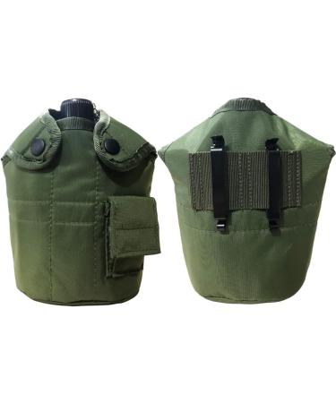Portable Military Canteen Cup Stove Pouch Set for Camping & Hiking - 4Pcs/Set - Buy Online on SooperMarket.com