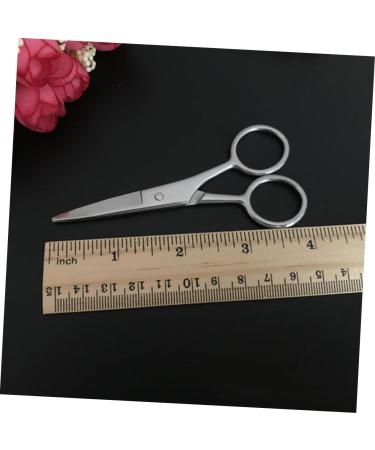 Angoily 6 Pcs Barber Shaving Tools Set | Mustache Scissors & Stainless Steel Manual Razor for Men - International Shipping - Buy Online on SooperMarket.com