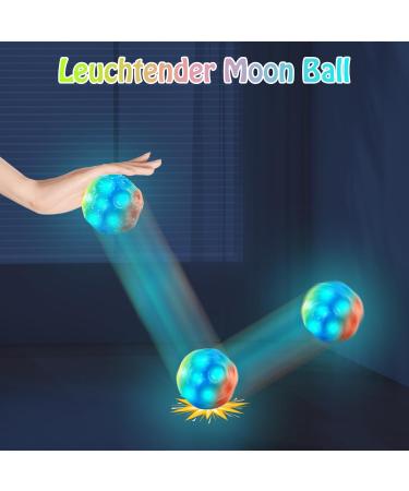 Buy Wdjlnzb 6-Piece Astro Jump Ball Set - High-Bouncing Moon Balls for Kids | Perfect for Outdoor Parties | International Shipping Available - Buy Online on SooperMarket.com