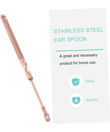 PLAFOPE Stainless Steel Spring Ear Pick Spiral Ear Spoon Cleaner - Buy Online on SooperMarket.com
