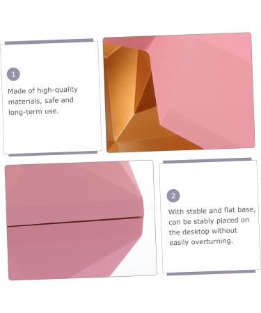 KOMBIUDA Heart Shaped Box Bridesmaid Wedding Favor Boxes Party Holder With Cover Miss 18X18X12CM Pink - Buy Online on SooperMarket.com