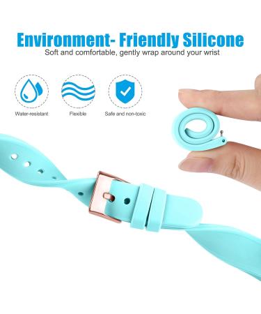 10 Pack Slim Bands Compatible with Fitbit Versa 2 for Women Men - Soft Silicone Replacement Wristbands - Small Size - Wine Red/Navy Blue/Dark Green/White/Light Blue/Black/Gray/Mint - Metal Buckle - Fits Fitbit Versa, Versa 2, Versa Lite - Buy Online on SooperMarket.com