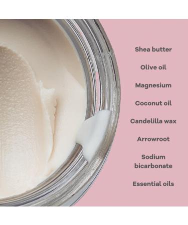 The Natural Deodorant Co Clean Deodorant Balm Palmarosa & Mandarin 55g Aluminium Free Plastic Free All Day Protection - Buy Online on SooperMarket.com