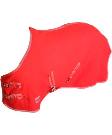 Buy RL24 Sweat Rug BASICLINE - Breathable Fleece Horse Transport Blanket Red 125cm | International Shipping - Buy Online on SooperMarket.com