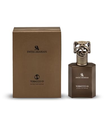 Swiss Arabian Tobacco 01 - Arabian Perfume for Men and Women - Extrait de Parfum - Long Lasting Perfume - Travel Perfume - Unisex Fragrance - 1.7 oz - Buy Online on SooperMarket.com