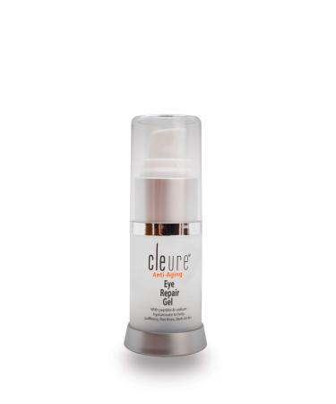 Cleure Anti-Aging Hypoallergenic Eye Repair Gel with Sodium Hyaluronate Free of Fragrance Gluten Paraben and Salicylate 0.5 oz