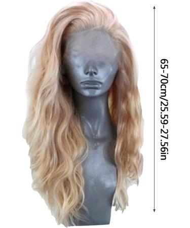 Hair Washing Caps for Adults Hair Ladies Wig Fancy Dress Party Cosplay Hairpieces Curly Wavy Blonde Wig V Show Store Hair Gold One Size - Buy Online on SooperMarket.com