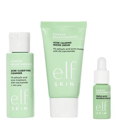 e.l.f. SKIN Blemish Control Basics Kit - Travel-Size Acne Skincare Routine | Vegan & Cruelty-Free - Buy Online on SooperMarket.com