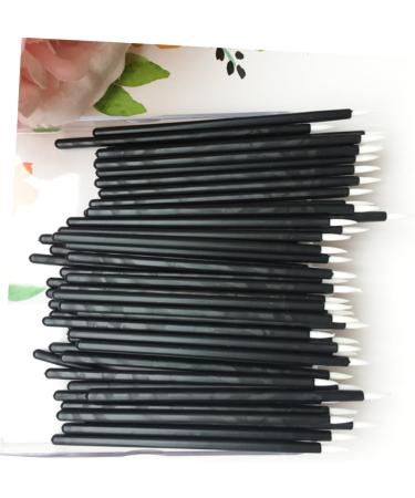NOLITOY 100pcs Wand Applicator Eyeliner Makeup Brushes Eye Shadow Brush Disposable 15cmX10cm Black - Buy Online on SooperMarket.com