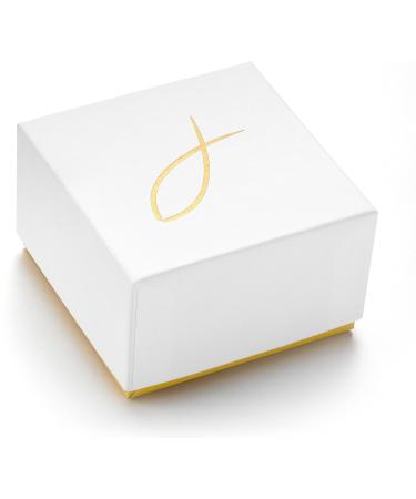 Fish Children's Christening Gift - Real Silver 925 Baby Spoon with Amber | Eco-Friendly Packaging for Birth Celebrations - Buy Online on SooperMarket.com