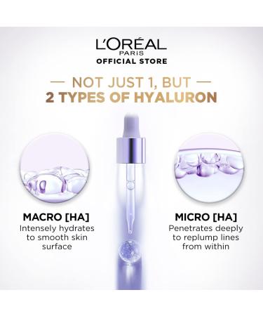 L'Or al Hyaluron Expert Replumping Serum - 15 ml - Buy Online on SooperMarket.com