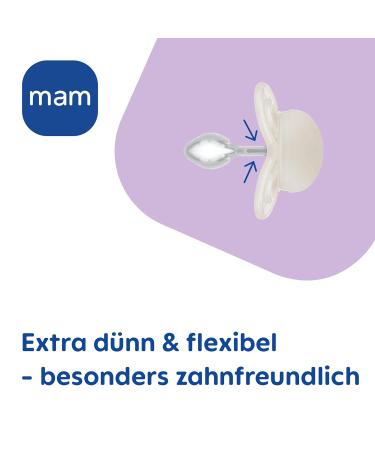 MAM Perfect Start Pacifier Set for Newborns | 0-2 Months | Organic & Eco-Friendly Silicone | Includes Pacifier Box | Bee & Snail Design - Buy Online on SooperMarket.com