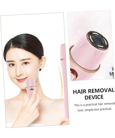 Housoutil Electric Eyebrow Trimmer & Facial Epilator - Cordless Hair Removal Tool for Face Bikini & Body - Pink Shaver Set - Buy Online on SooperMarket.com