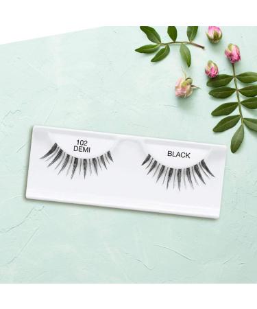 Ardell Natural Lashes False Eyelashes 102 Black Demi - 4 Pack - Buy Online on SooperMarket.com