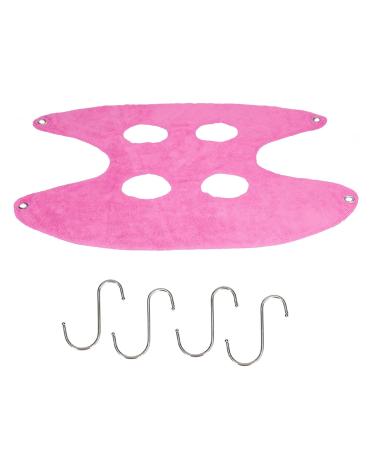 Zwzrfmzhml Dog Care Hammock - Pet Fur Care Harness & Nail Cutting Tool in Rose Red | Ideal for Pet Groomers - Buy Online on SooperMarket.com