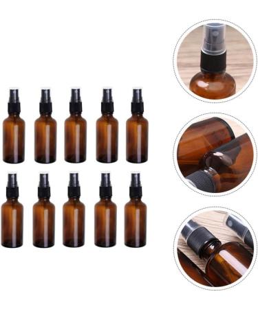 Frcolor 50ml Brown Spray Bottle with Refill - Fine Fog Atomizer for Essential Perfume Oil | International Shipping - Buy Online on SooperMarket.com