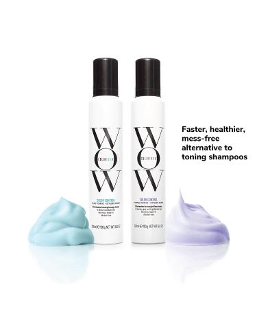 Color Wow Color Control + Toning Foam - Brass-Free Instant Toning for Blonde Hair - Buy Online on SooperMarket.com