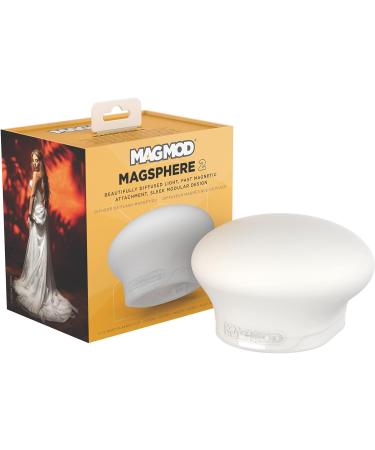 MagSphere 2 Flash Diffuser by MagMod | Magnetic Light Modifier | Enhanced Features | Lightweight Control - Buy Online on SooperMarket.com