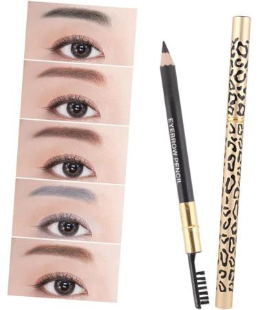 FOYTOKI 4 Pcs Long Lasting Eyebrow Pencils Eyebrow Pencil Dark Brown Black Eyebrow Pencil and Brush - Buy Online on SooperMarket.com