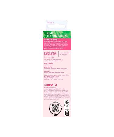Buy Real Techniques Nectar Pop Dewy Dose Sponge Set | International Shipping Available - Buy Online on SooperMarket.com