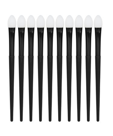 Professional Silicone Eyeshadow Brush Silicone Eyeshadow and Lip Mask Makeup Brushes Soft Silicone Glitter Applicator Lip Brushes for Liquid Eye Shadows