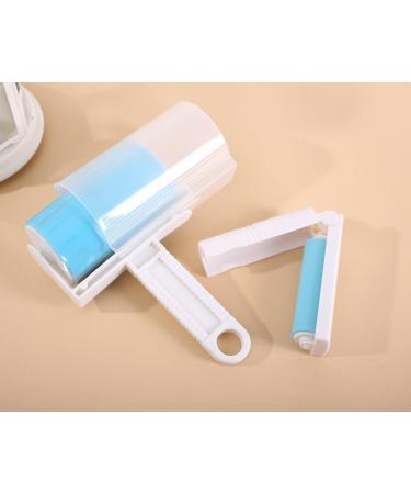 iLifeTech Reusable Lint Roller Sticky Lint Brush for Dog Cat Hair Remover Washable Sticky Roller for Clothes Carpets - Medium Size 2 Piece Set Blue - Buy Online on SooperMarket.com