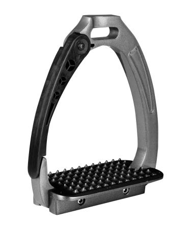 WALDHAUSEN safety stirrups PRO 12cm grey-metallic