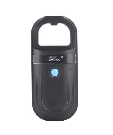 Portable Pet ID Microchip Reader 134.2kHz Black Rechargeable Animal Chip Scanner Pet Tag Scanner