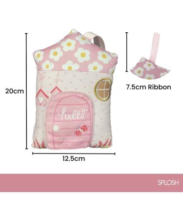 Splosh Tooth Fairy House Pink - Magical Tooth Fairy Pillow and Door for Girls, Boys, and Toddlers - Special Gifts to Celebrate Lost Teeth - Buy Online on SooperMarket.com